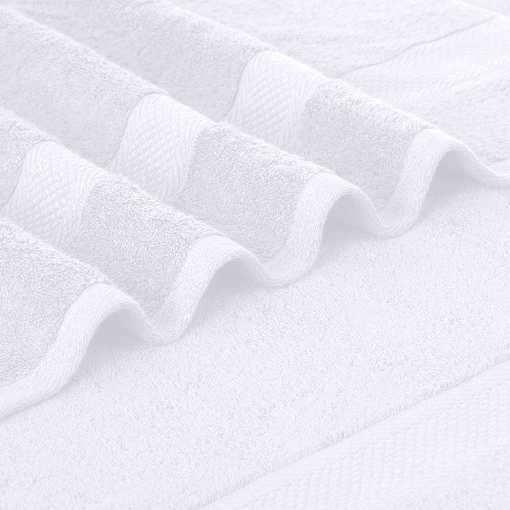 4 Pack Bath Towel - White