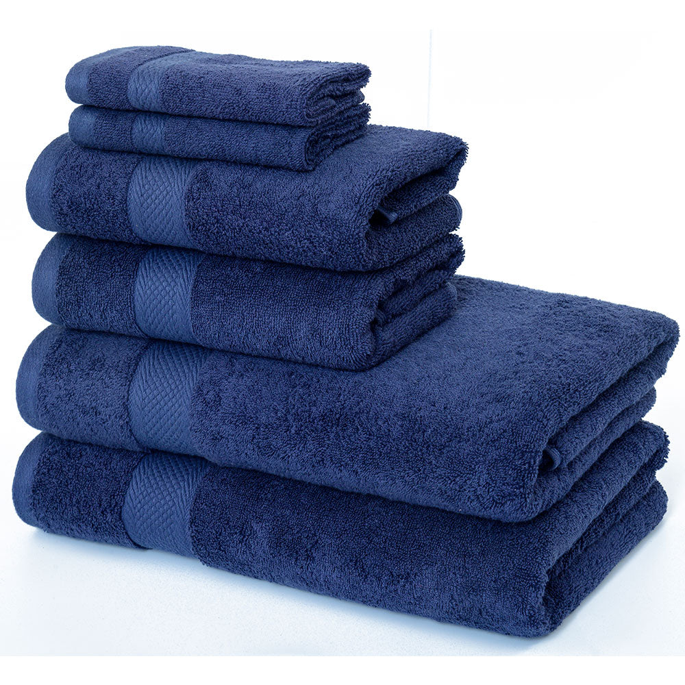 6 Pack Bath Towel - Blue