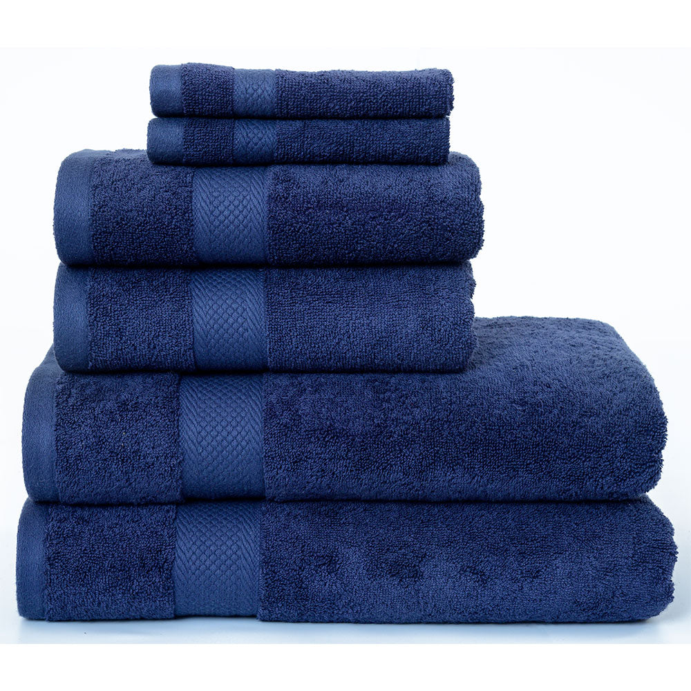 6 Pack Bath Towel - Blue